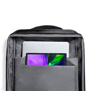 Sac à dos porte-documents rembourré. Poche rembourrée pour ordinateur portable.