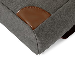 Sac à dos rétro en toile 475 gsm. Poche rembourrée.