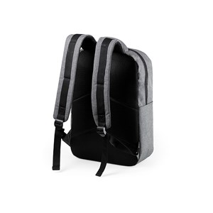 Sac à dos avec connexion usb. Poche rembourrée pour ordinateur portable.