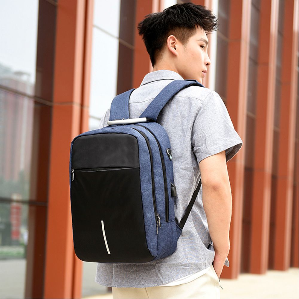 Sac à Dos D'affaires Extensible De Grande Capacité Pour Homme MZXM
