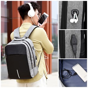 Sac à dos multi compartiments, pour ordinateur portable 13,3&nbsp;.