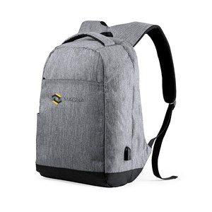 Sac à dos anti-vol avec connexion usb. Poche rembourrée pour ordinateur portable