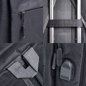 Mochila cabine multi compartiment, porte laptop 17&nbsp;. Adaptable à trolley.