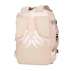 Sac à dos de cabine de voyage à grande capacité avec multicompartiments.