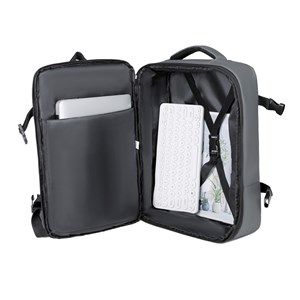 Grand sac de voyage cabine à grande capacité avec multicompartiment.