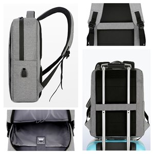 Sac à dos pour ordinateur portable avec interface de chargement usb.
