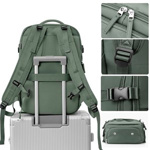 Sac de cabine de voyage à grande capacité avec multi-compartiments.