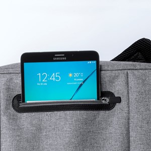 Sac à dos cabine voyage poche rembourrée pour ordinateur portable.