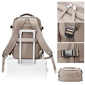 Sac à dos de voyage cabine grande capacité avec multicompartiment.