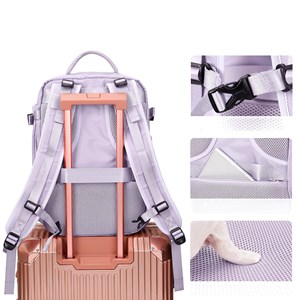 Sac à dos cabine voyage de grande capacité avec multicompartiment.