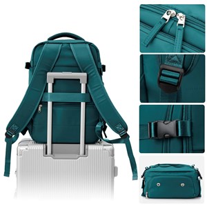 Sac à dos de voyage cabine de grande capacité avec multichambres.