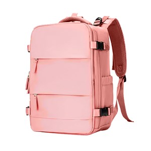 Grand sac à dos de cabine de voyage avec plusieurs compartiments.