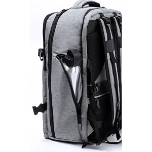 Sac à dos de voyage avec connexion usb. Rembourré.
