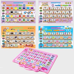 Tableau de dessin pour l'apprentissage de l'anglais avec 11 cartes