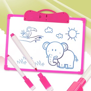 Tableau de dessin pour l'apprentissage de l'anglais avec 11 cartes