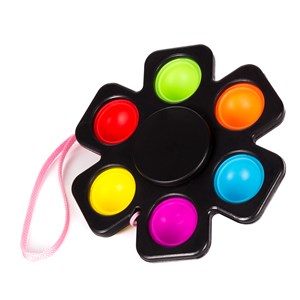 Squid pop it 8,5 cms design vigilantes. Spinner et bubble pop it.