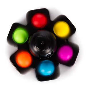 Squid pop it 8,5 cms design vigilantes. Spinner et bubble pop it.