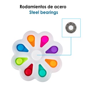 Exlusive bubble pop it et spinner, jouet sensoriel anti-stress.