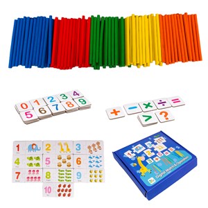 Jeu éducatif mathématique. Jeu de paires de chiffres et d'animaux.