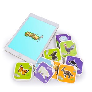 Fancy zoo. Cartes éducatives d'animaux en réalité augmentée.