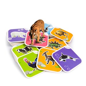 Fancy zoo. Cartes éducatives d'animaux en réalité augmentée.