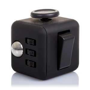 Fidget cube anti-stress avec 6 modules relaxants