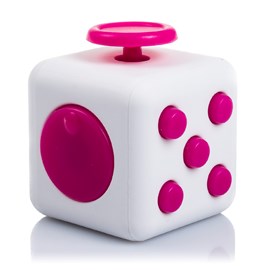 Fidget cube anti-stress avec 6 modules relaxants