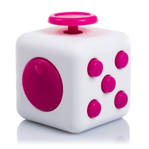 Fidget cube anti-stress avec 6 modules relaxants