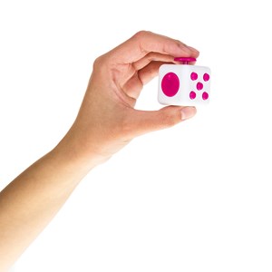 Fidget cube anti-stress avec 6 modules relaxants