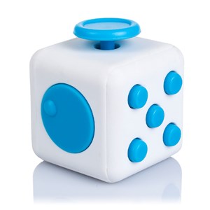 Fidget cube anti stress avec 6 modules relaxants