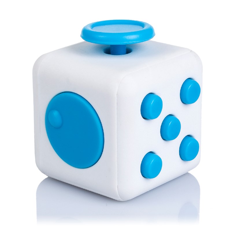Fidget cube anti stress avec 6 modules relaxants