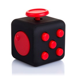 Fidget cube anti-stress avec 6 modules relaxants
