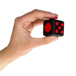 Fidget cube anti-stress avec 6 modules relaxants