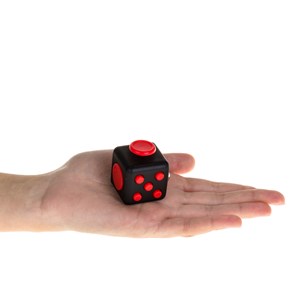 Fidget cube anti-stress avec 6 modules relaxants
