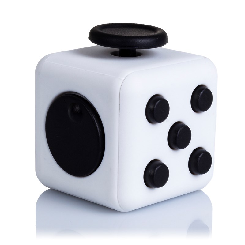 Fidget cube anti stress avec 6 modules relaxants