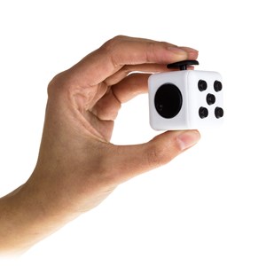 Fidget cube anti stress avec 6 modules relaxants