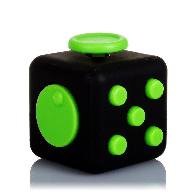 Fidget cube anti stress avec 6 modules relaxants