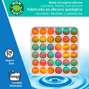 Bubble pop it stiff jouet sensoriel anti-stress.
