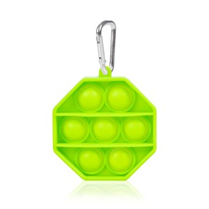 Mini bubble pop it jouet sensoriel anti-stress, bulles en silicone.