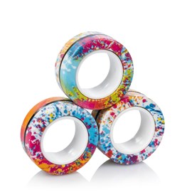 Bagues fidget magnétiques, des bagues magnétiques au design exclusif.