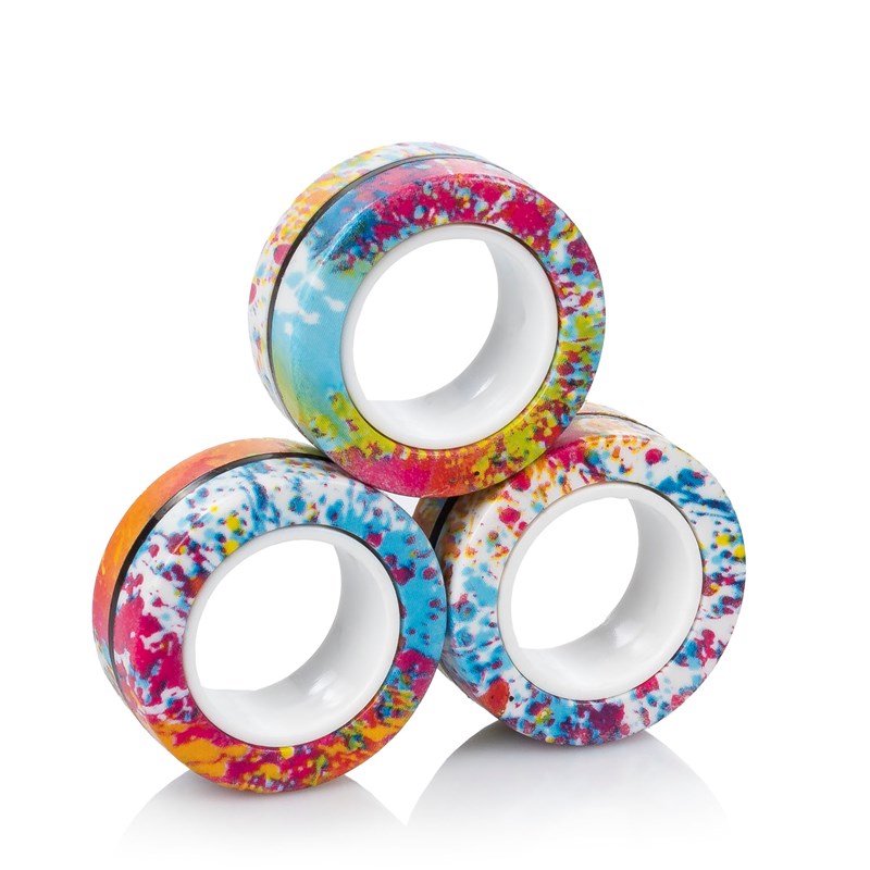 Bagues fidget magnétiques, des bagues magnétiques au design exclusif.