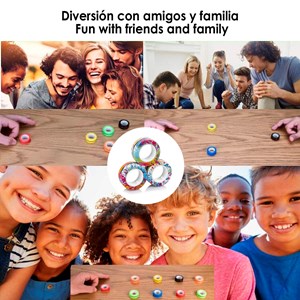 Bagues fidget magnétiques, des bagues magnétiques au design exclusif.