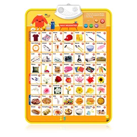 Alphabet électronique interactif avec activités quotidiennes.