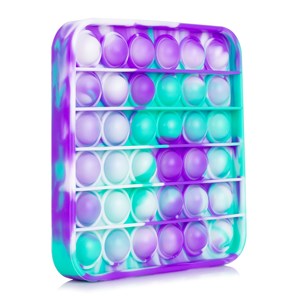 Bubble pop it jouet sensitif de déstressage, bulles en silicone.