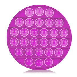 Bubble pop it jouet sensoriel anti-stress, bulles en silicone à écraser.