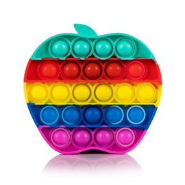 Bubble pop it jouet sensoriel anti-stress, bulles en silicone à presser.