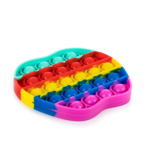 Bubble pop it jouet sensoriel anti-stress, bulles en silicone à presser.