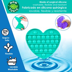 Bubble pop it jouet sensoriel anti-stress, bulles en silicone.