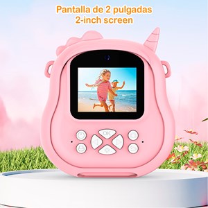 Caméra enfant de 50mp, vidéo 1080p, double caméra, écran de 2&nbsp;