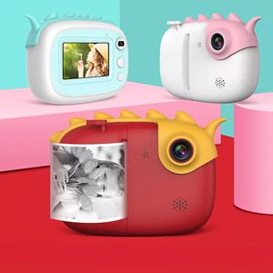 Appareil photo numérique a6 avec impression instantanée. Écran tactile.